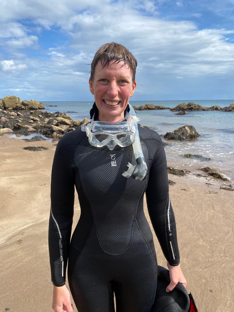 Snorkelling With… Genine Keogh, Snorkel Wild, Berwickshire, South East ...